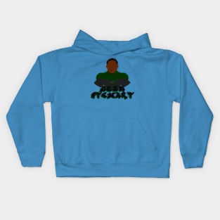 Protector in green Kids Hoodie